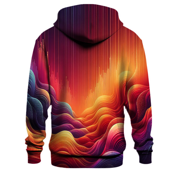 Urban Sunset Streak Hoodie