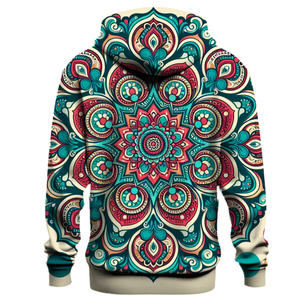 Vibrant Mandala Delight Hoodie