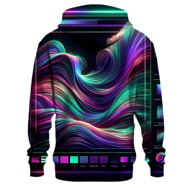 Tech Glow Wave Hoodie