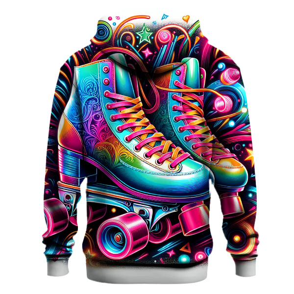 Neon Roller Skate Dream Hoodie