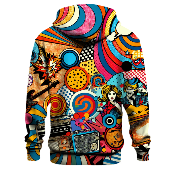 Pop Art Groove Hoodie