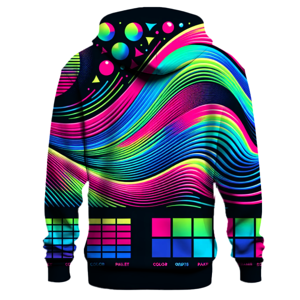 Electro Groove Waves Hoodie