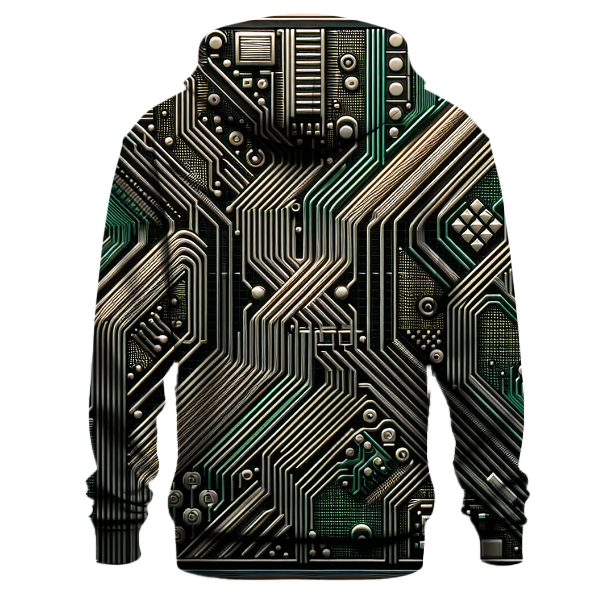 Vintage Computer Circuit Hoodie