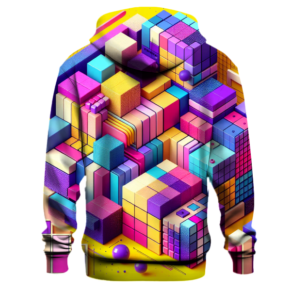 Radical Retro Blocks Hoodie