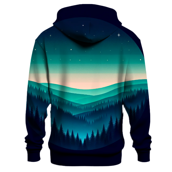 Emerald Twilight Gradient Hoodie