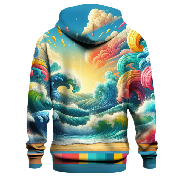 Artsy Waves Hoodie