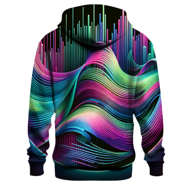 Electro Sound Waves Hoodie