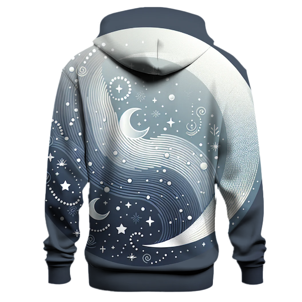 Lunar Serenity Gradient Hoodie