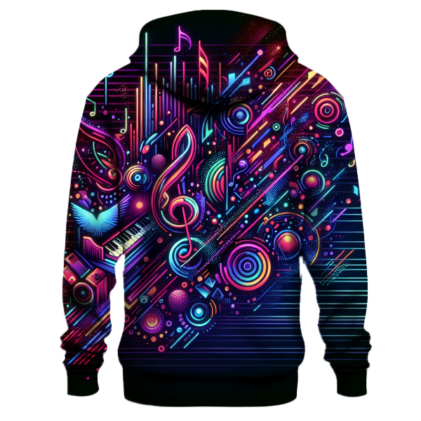 Neon Beats Hoodie
