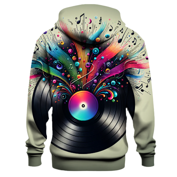 Classic Vinyl Record Vibes Hoodie
