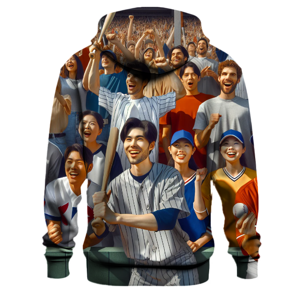 Baseball - Hit for the Stars Hoodie