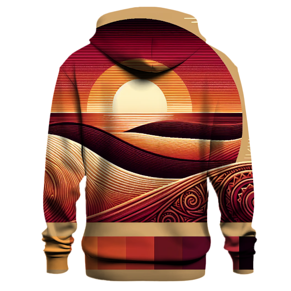 Sahara Sunset Serenity Hoodie