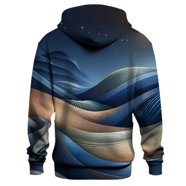 Moonlight Cascade Gradient Hoodie
