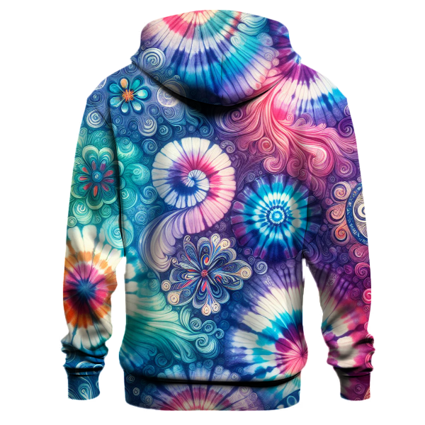 Retro Tie Dye Bliss Hoodie
