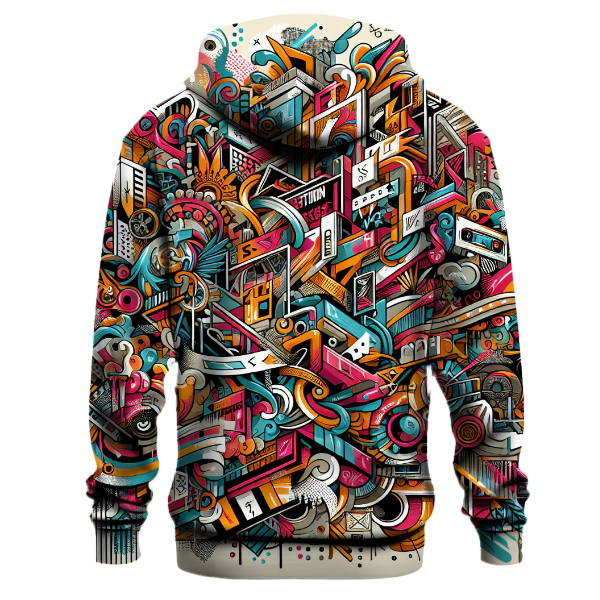 Artistic Graffiti Walls Hoodie