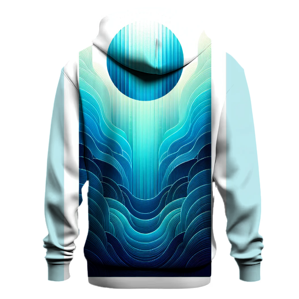 Cascading Waterfall Gradient Hoodie