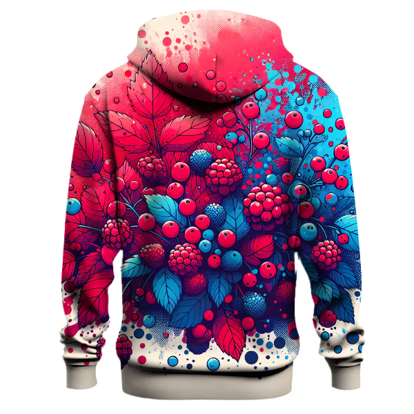 Summer Berry Splash Hoodie