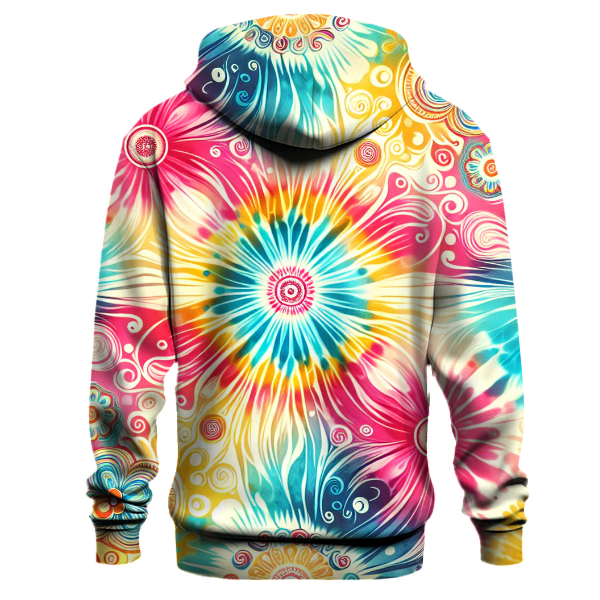 Bubblegum Bliss Tie-Dye Hoodie