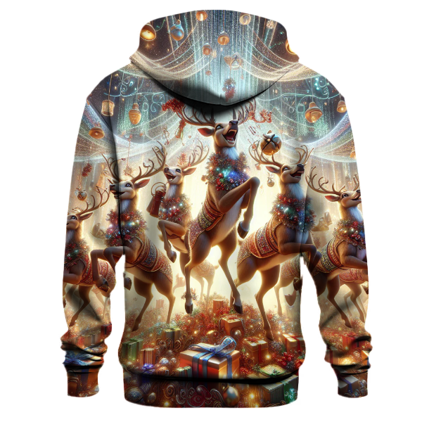Reindeer Dance Spectacle Hoodie