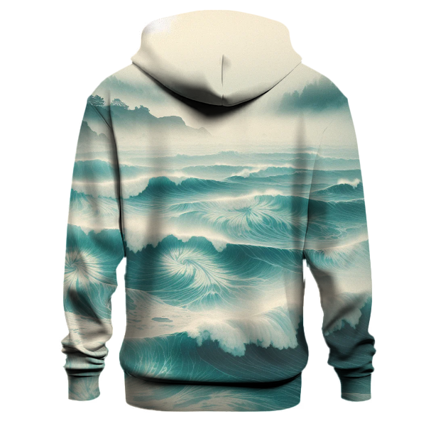 Ocean Mist Tie-dye Design Hoodie