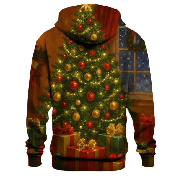 Christmas Tree with Gifts Hoodie