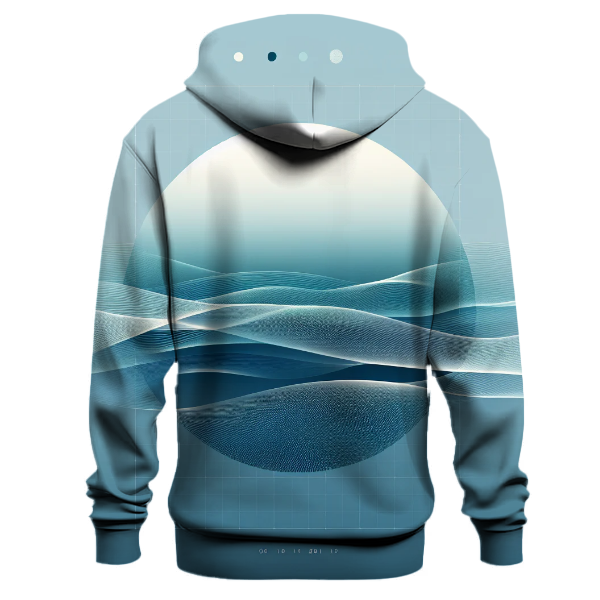 Ocean Mist Waves Hoodie