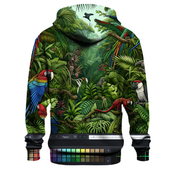Tropical Jungle Explorer Hoodie