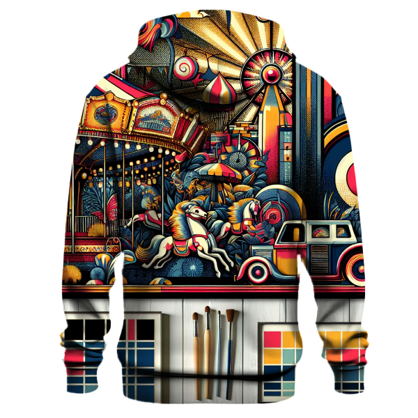 Retro Carnival Extravaganza Hoodie