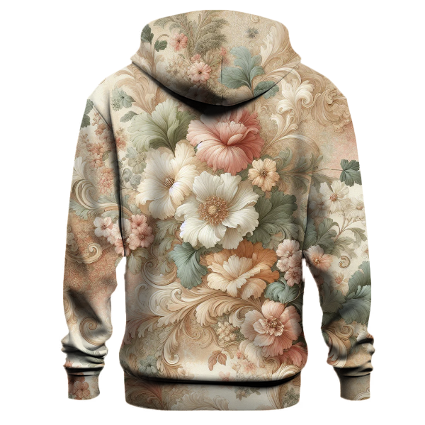 Vintage Floral Flourish Hoodie