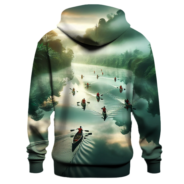 Canoeing Tranquility Hoodie