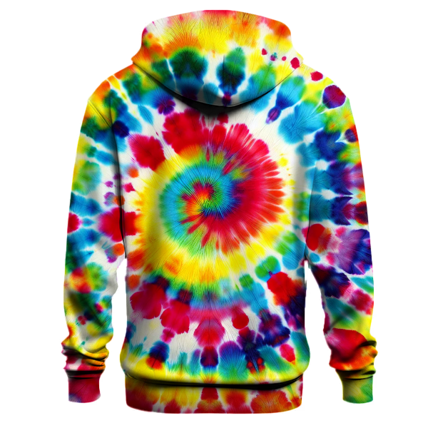 Cheerful Rainbow Splash Hoodie