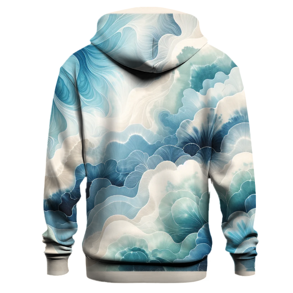 Serene Tide Tie-Dye Hoodie