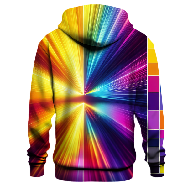 Electric Prism Burst Hoodie