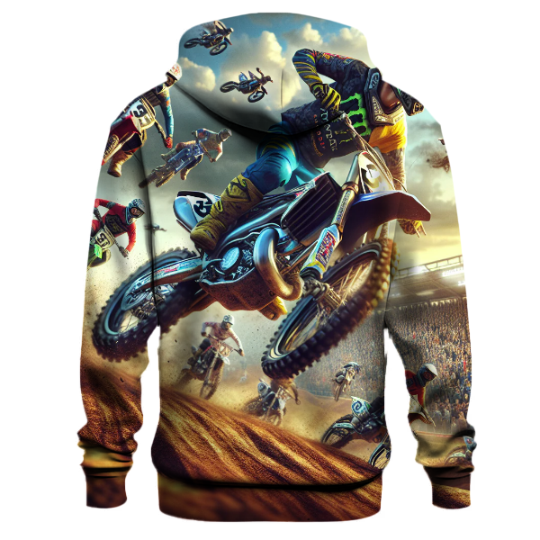Motocross Adventure Thrill Hoodie