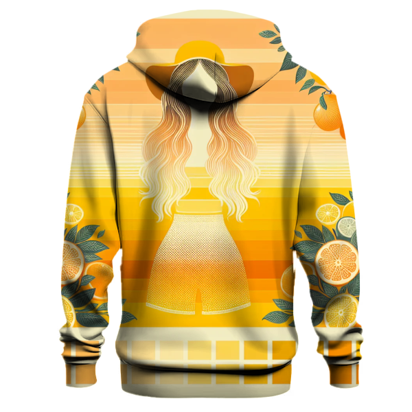 Citrus Sunrise Ombre Hoodie