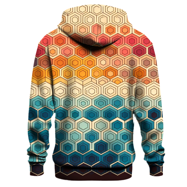 Harmony Gradient Hexagons Hoodie