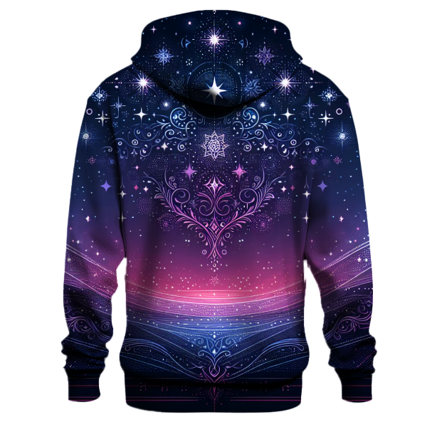 Mystic Night Sky Gradient Hoodie