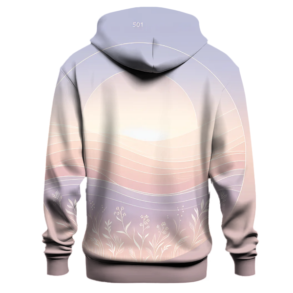 Charming Lavender Sunset Hoodie