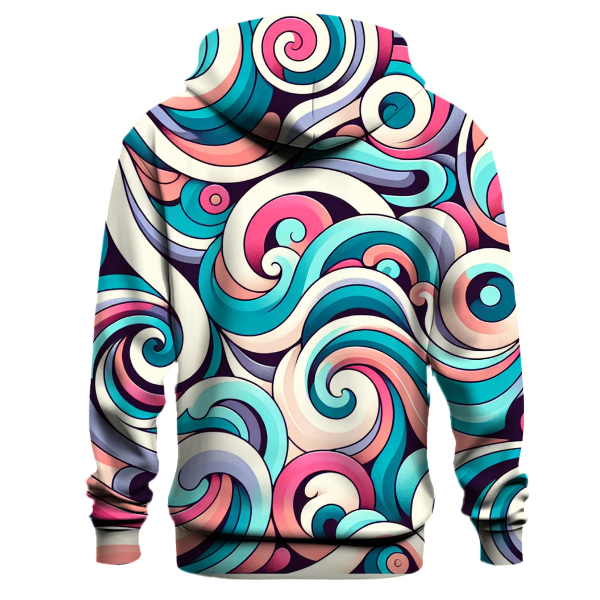 Groovy Artistic Swirls Hoodie