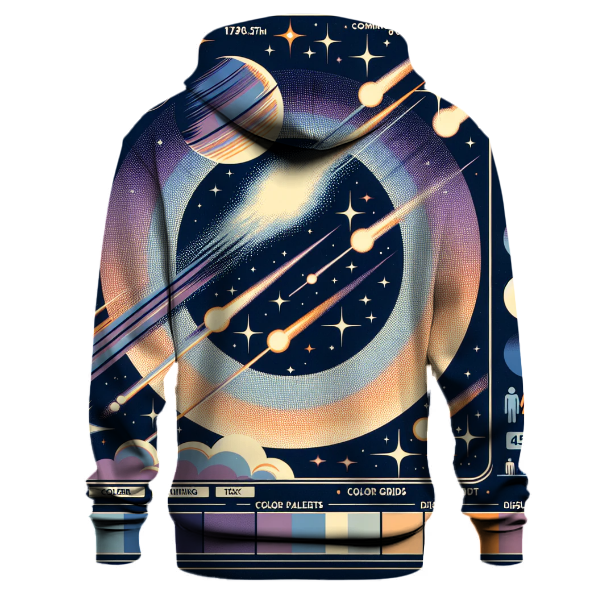 Cosmic Retro Delight Hoodie