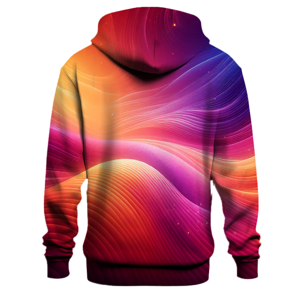 Retro Gradient Sunset Hoodie