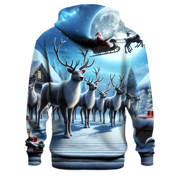 Rooftop Reindeer Hoodie