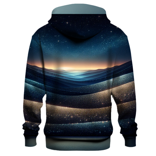 Midnight Blue Cascade Hoodie