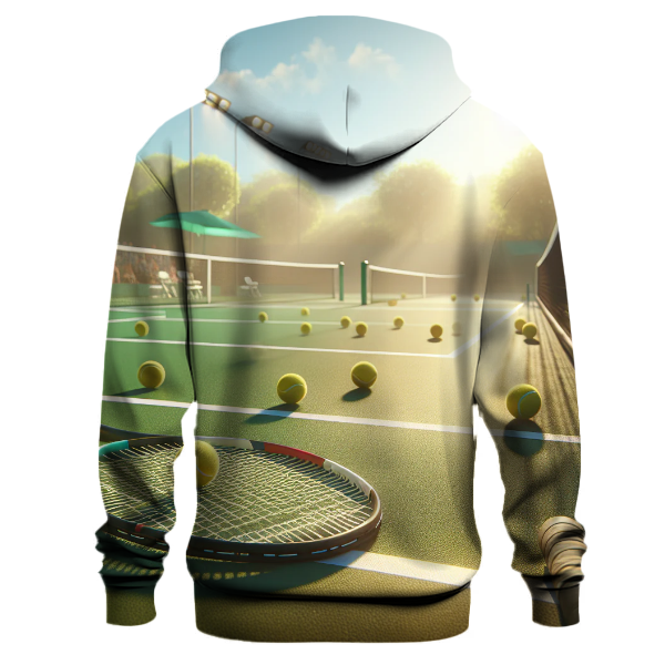Tennis Court Echo Hoodie