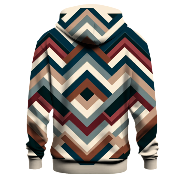 Timeless Retro Chevron Hoodie