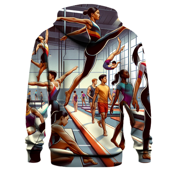 Gymnastics Balance of Strength Hoodie