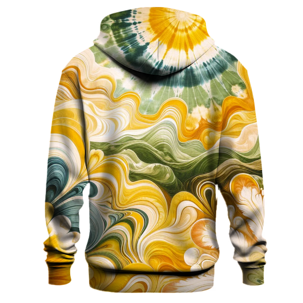 Sunlit Meadow Whirl Hoodie