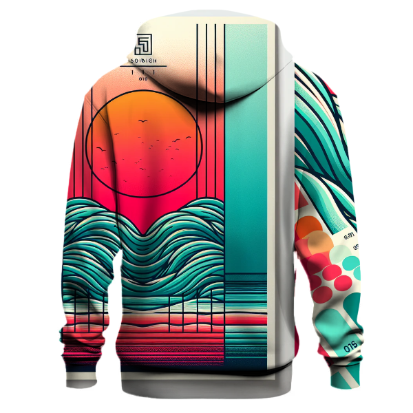 Summer Sunset Surf Hoodie