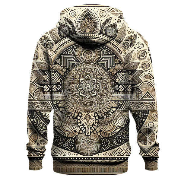 Elegant Tribal Patterns Hoodie