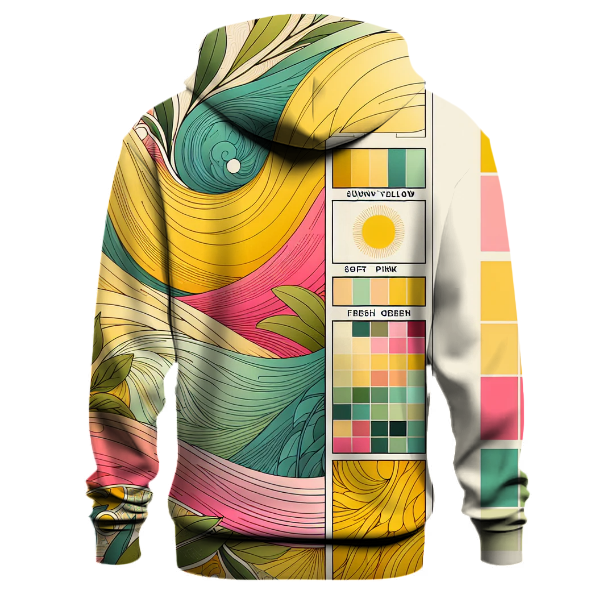 Sunshine Floral Dreams Hoodie